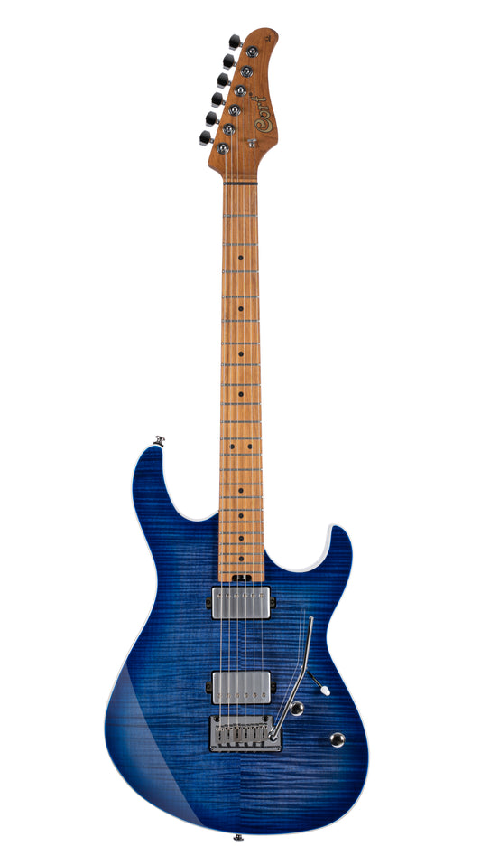 Cort  Double Cutaway Electric Guitar. Bright Blue Burst