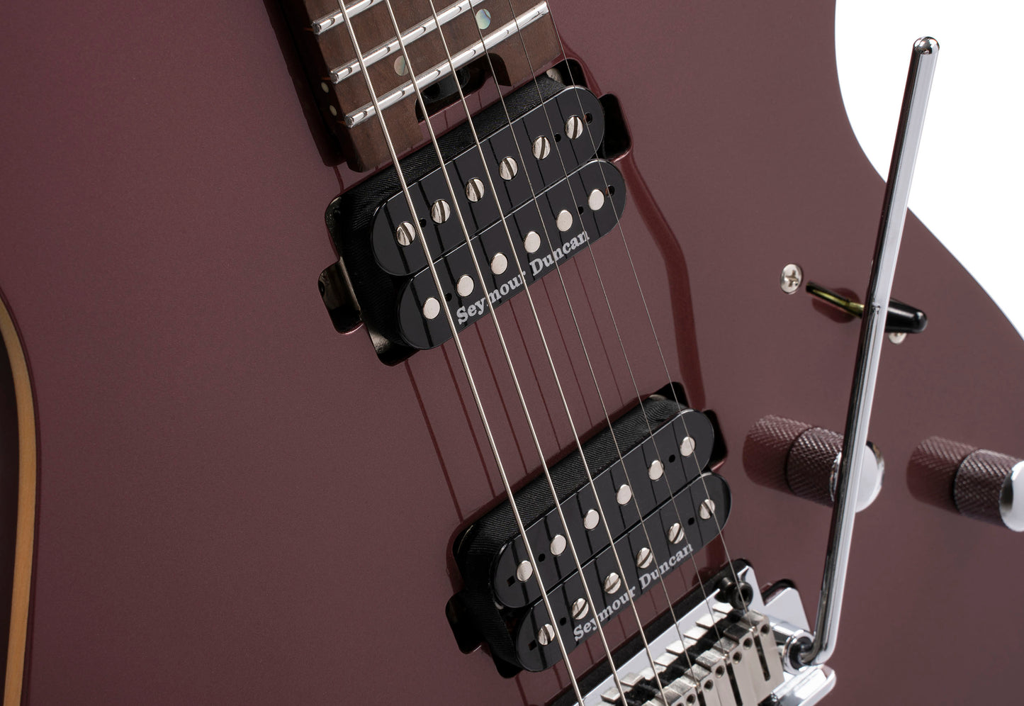 Cort G Series Double Cutaway Electric Guitar. Vivid Burgandy (Seymour Duncan Humbucker)