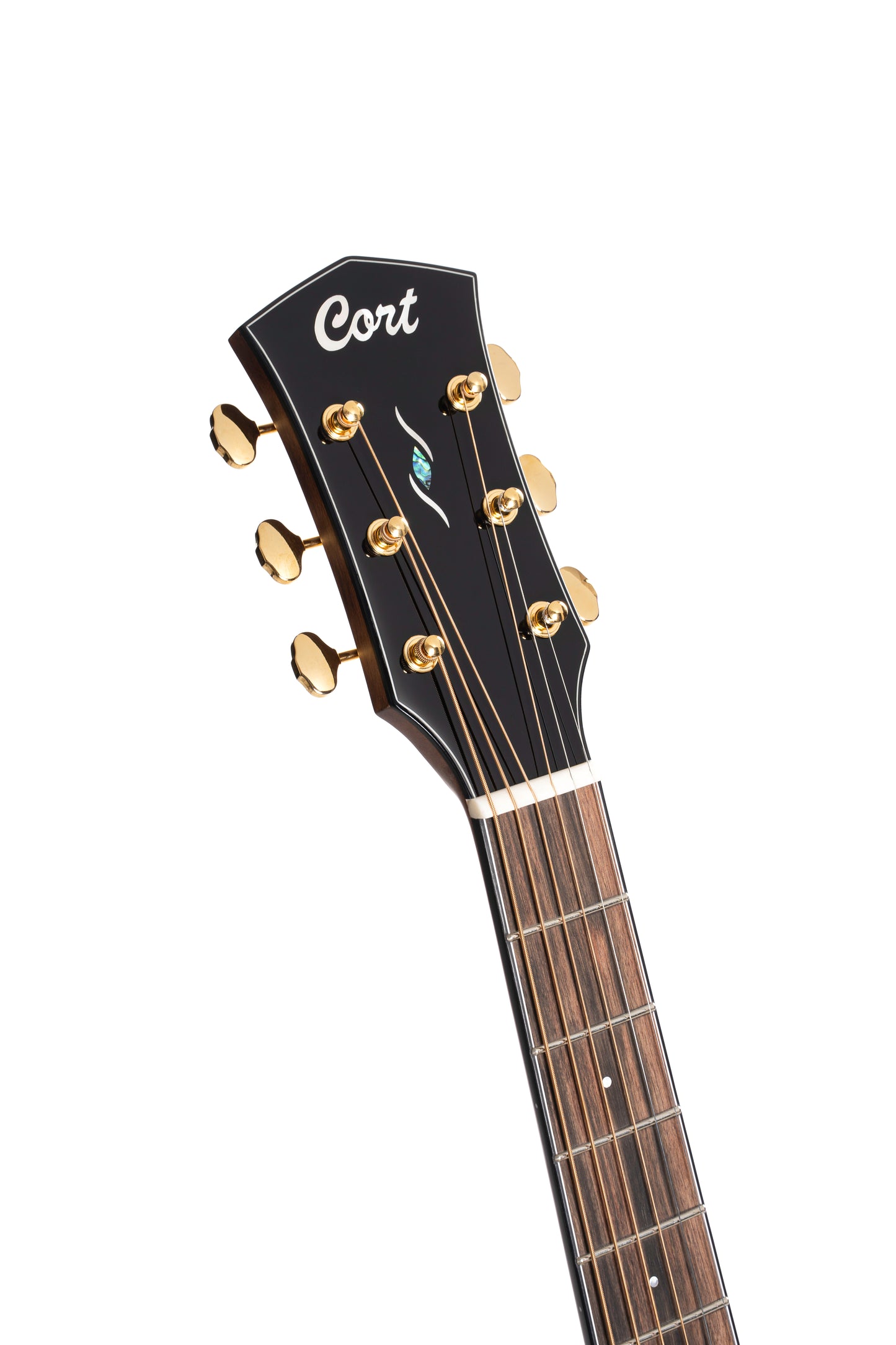 Cort Gold Series OC6 Bocote Acoustic Electric Guitar. Natural Glossy GOLDOC6-BO-U