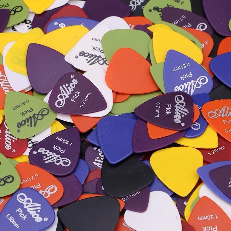 Guitar Picks 1 Box of  Acoustic Electric Bass Guitar Picks (20/24/30/40/50pcs  with a variety of thickness)