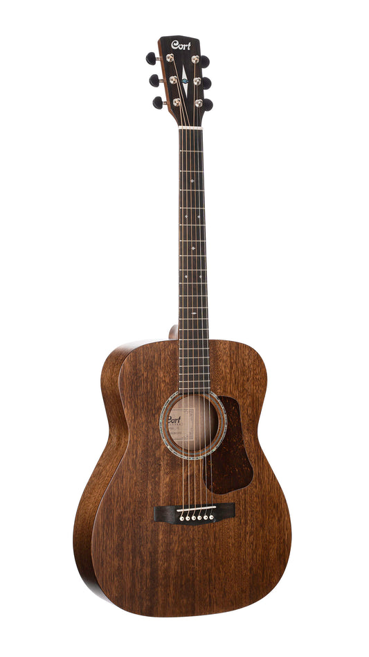 Cort Luce Series Acoustic Guitar. Natural Satin Mahogany L450CNS