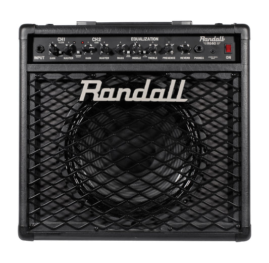 Randall RG80 2 Channel 80 Watt Solid State Guitar Combo Amplifier