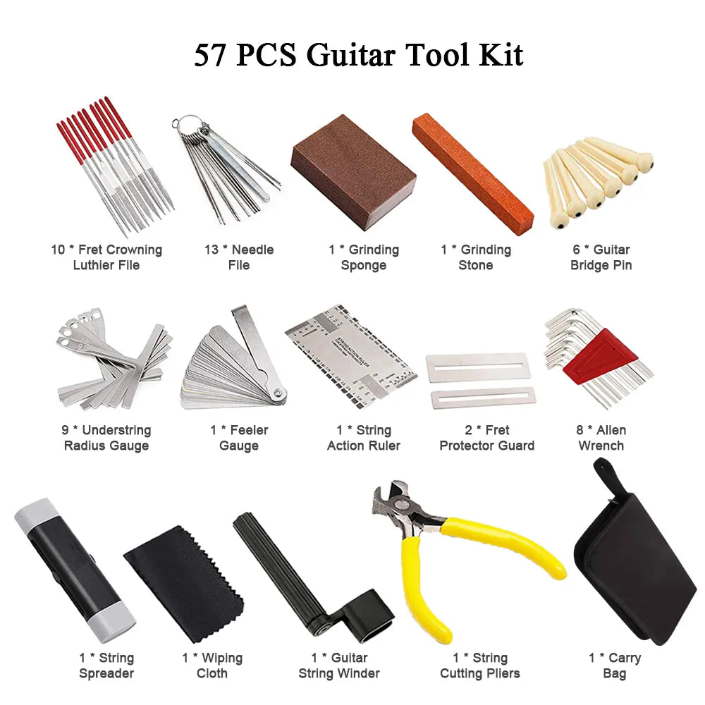 Guitar Tool Kit with Carrying Bag